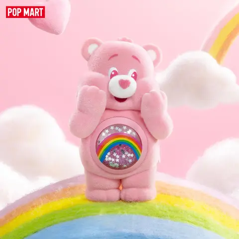 POP MART Care Bears Colorful Hugs Series Figures Blind Box, Collectible Toys