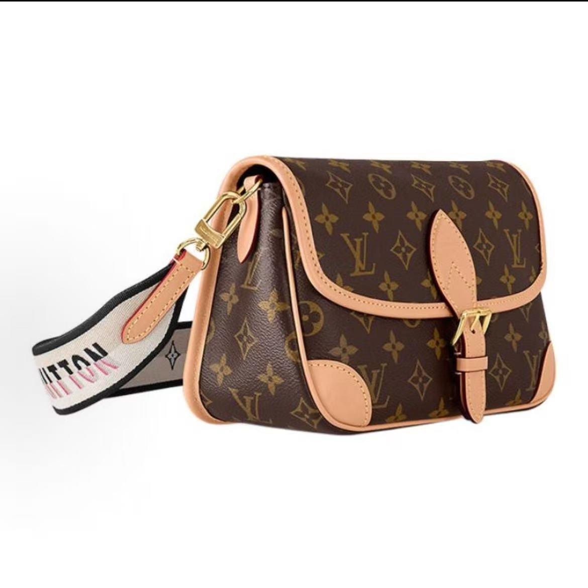Pre-owned Louis Vuitton Modern Diane Monogram Canvas | Microchip Version, Full Authentic, Shoulder & Crossbody Handbag