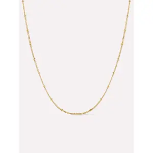 Small Ball Chain Necklace - Ana Gold