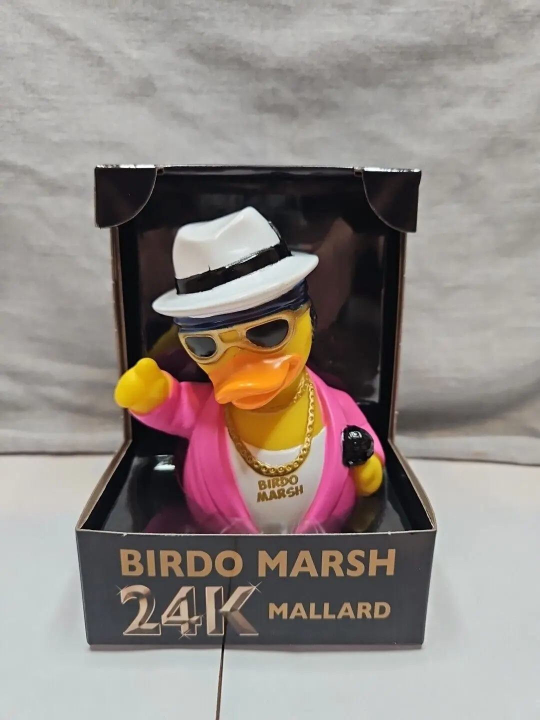 Celebriducks Birdo Marsh Rubber Duck Collectible New in Box