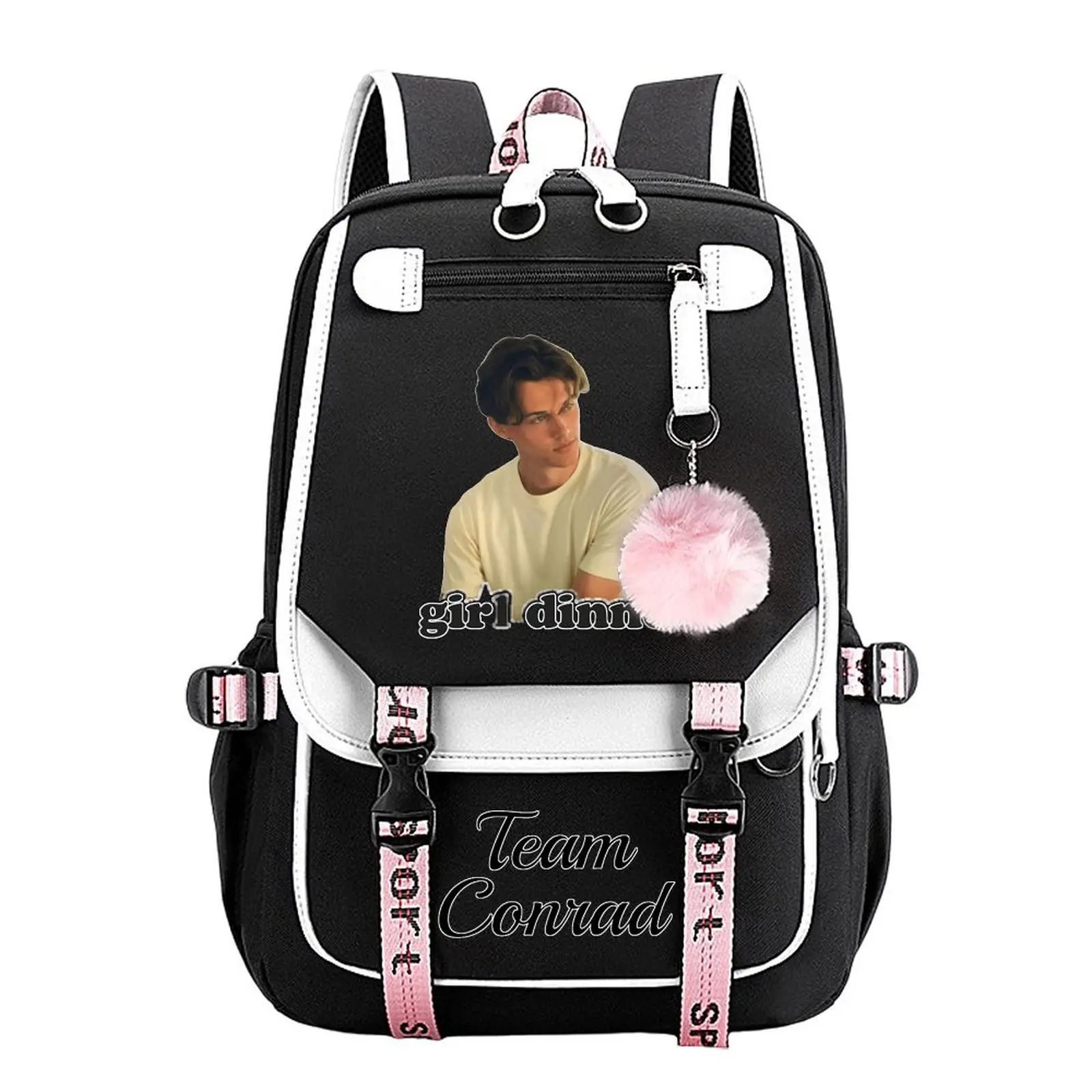 The Summer I Turned Pretty TSITP Trendy Youth Laptop Backpack – Large-Capacity Travel & School Bag for Commuting, Camping & Daily Use, Durable Stylish Design, Perfect Gift for Boys & Girls 11.4” × 18.1”
