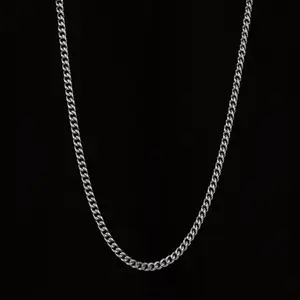 Cuban Link Chain 3mm - Silver RG134