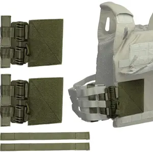 Quick Release Buckle Set for Plate Carrier, Molle Side Belt Cummerbund, Fast Fit Buckle Assembly