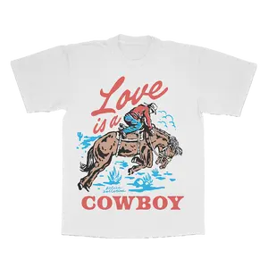 LOVE IS A COWBOY T-SHIRT