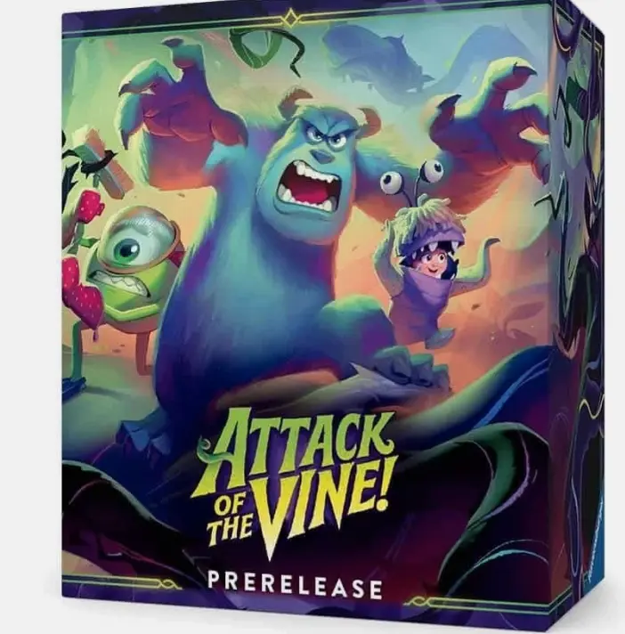 Disney's Lorcana TCG Set 13 Attack of the Vine Prerelease Box