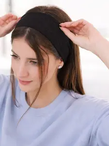 Solid Color Hair Band, 1 Count/4 Counts High Elasticity Sweat Absorbing Hair Band, Hair Accessories for Women & Men, Minimalist Headwear Suitable for Any Hairstyle, Soft Headband, Workout Headband, Sports Headband