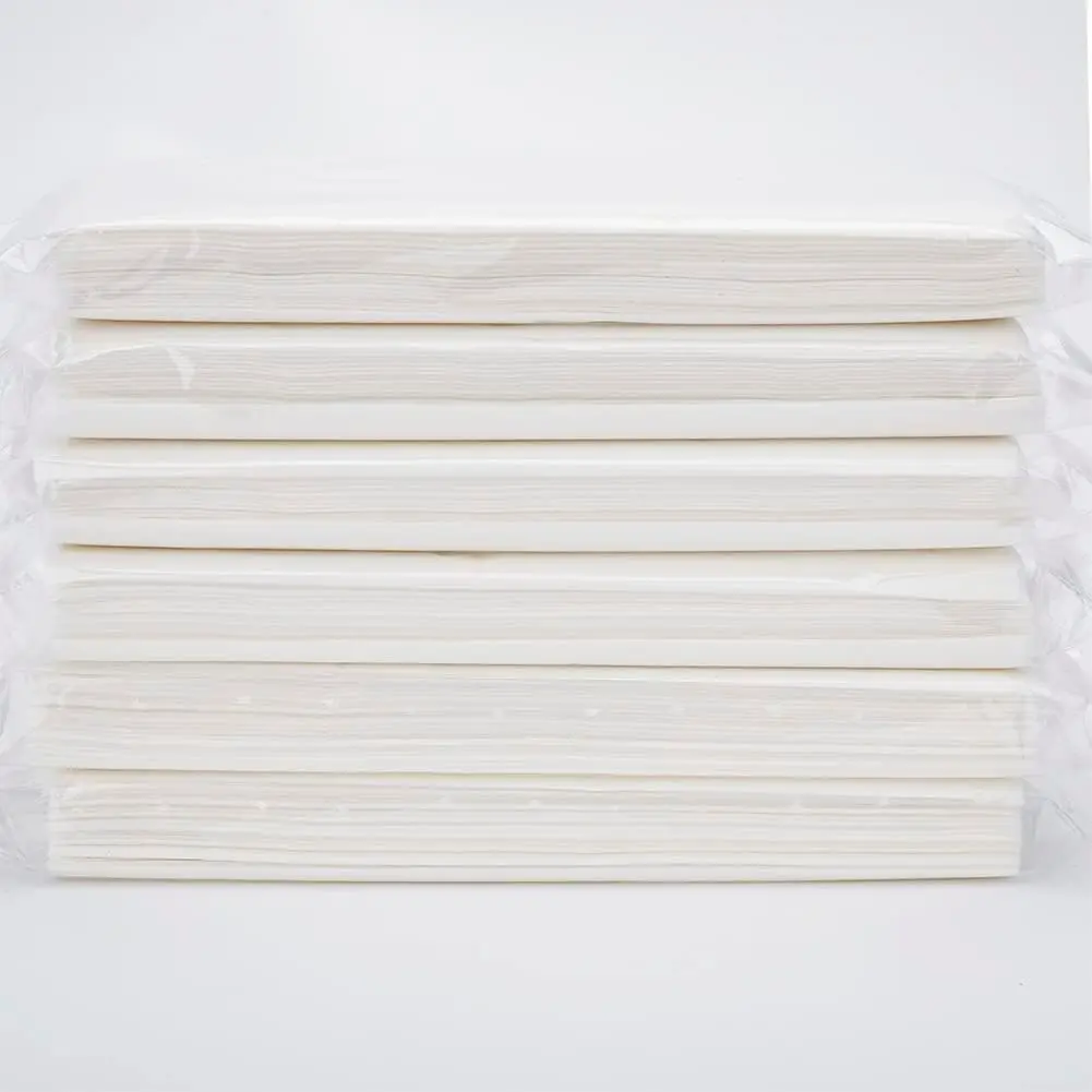 2-Ply Comfortable Car Paper Napkin Refill Set - 6 Individually Wrapped Packs for Motor Vehicles Visor Tissue Holder, 300 Total Sheets