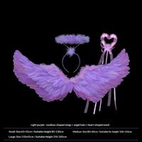 Light purple wings + headband + wand