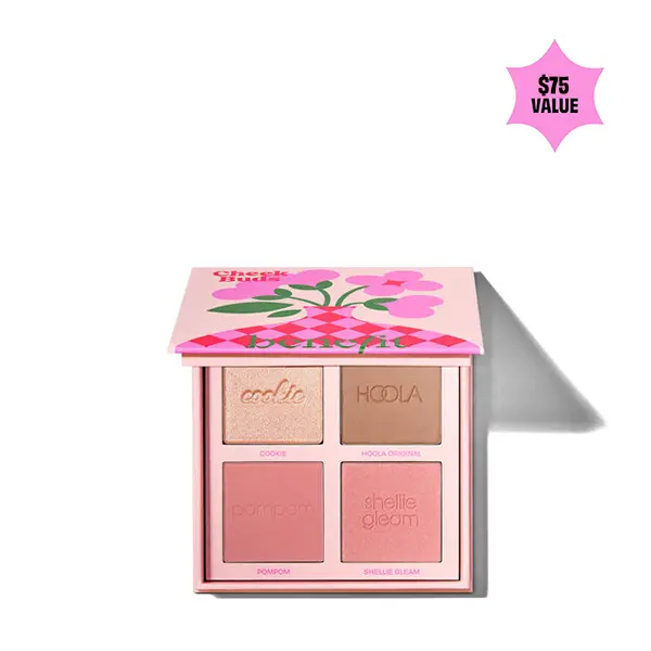 Benefit Cosmetics Cheek Buds Limited-Edition Cheek Palette Benefit Cosmetics Cheek Buds Limited-Edition Cheek Palette