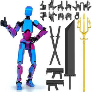 Birthday Gift Dummy 13 Action Figure Assemble Well Titan Multi-articular Robot 3D Printer Movable Stress Relief Decompression