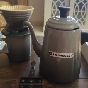 Le Creuset Pour-Over Gooseneck Kettle w/ Cone & Mug Set