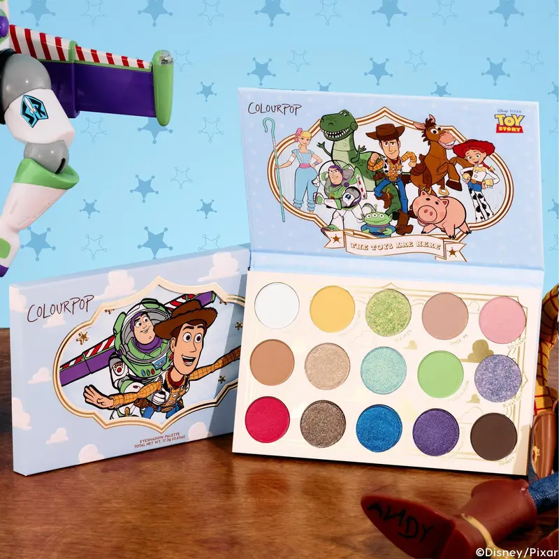 ColourPop  The Toys Are Here Shadow Palette - Disney Toy Story 0981
