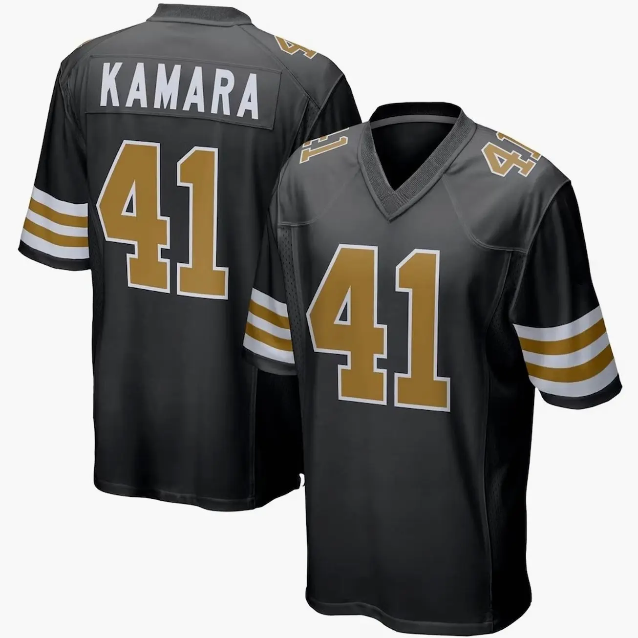 Unisex American Football Jersey Inspired Alvin New Orleans Team Premium Game Day Sports Style Bold Number Design Breathable Athletic Top for Fans Casual Wear Tailgate Events Weekend Outfits Team Player Game Jersey - White