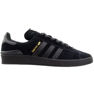 adidas Mens Campus Adv Sneakers Shoes Casual - Black