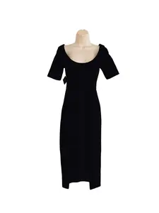 NASTY GAL Hi-Low Pencil Midi Dress - Size Medium