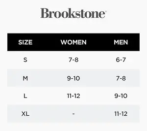 Brookstone Men's Slipper Socks with Non-Skid Soles
