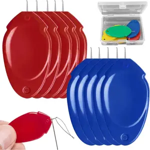 Threaders for Sewing, Wire Loop DIY Simple  Threaders, Hand Sewing Threader Tool for Sewing Crafting (5 pcs)