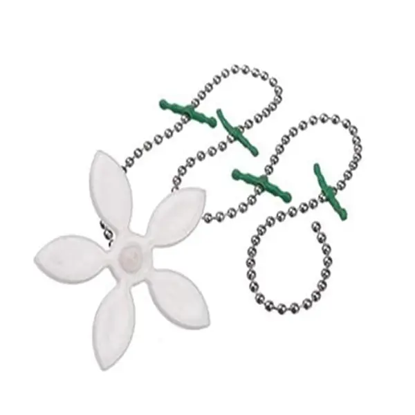 Flower Shape Shower Drain Sink Protector: Hair Snare Filter Chain Hook, Drain Unblocker, Catcher Strainer for Bathroom & Kitchen (6-Pack)  #ShowerDrainProtector #HairSnare #DrainUnblocker #SinkProtector #CatcherStrainer #BathroomEssentials