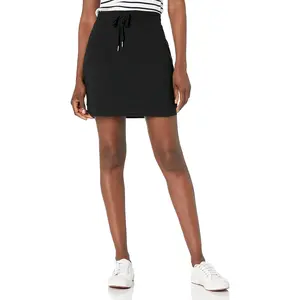 Women'S Terry Cotton and Modal Drawstring Sweatshirt Skirt (Previously Daily Ritual)