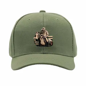 Cowboy riding horse stylish Western apparel Hip-hop Hat Outdoor Adjustable Casual Hat Truck driver baseball cap Adjustable Trucker Hat