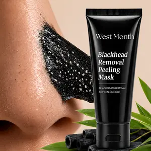Blackhead Removal Peeling Mask Floating Face Mask Bamboo Charcoal Deep Pore Cleansing for Face & Nose 60ml Gentle Exfoliation Flawless Clear Comfort Facial Daily Skin Repair mothersdaygift Summer Vibes