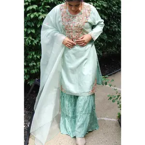 “Pistara” Sharara Set