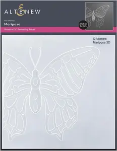 Mariposa 3D Embossing Folder