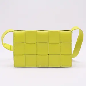 Pre-owned Bottega Veneta Intrecciato Crossbody Bags Cassette Belt Bag Maxi Leather