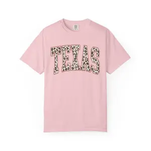 Pink Texas Leopard Print T-Shirt