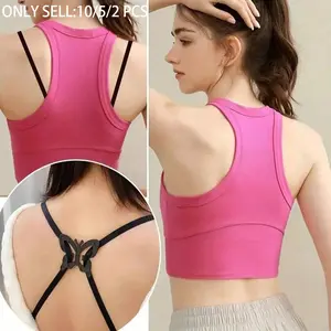 Butterfly Bra Strap Clips, Anti-Slip Hidden Hooks, 2/5/10 Pcs, Women's Clothing Accessories, Prevents Strap Slippage