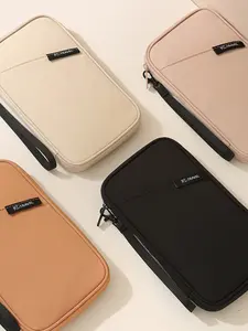 Thick Oxford Cloth Document Bag, Passport ID Storage Pouch, Large Multi-Functional Organizer, Waterproof, Convenient and Durable