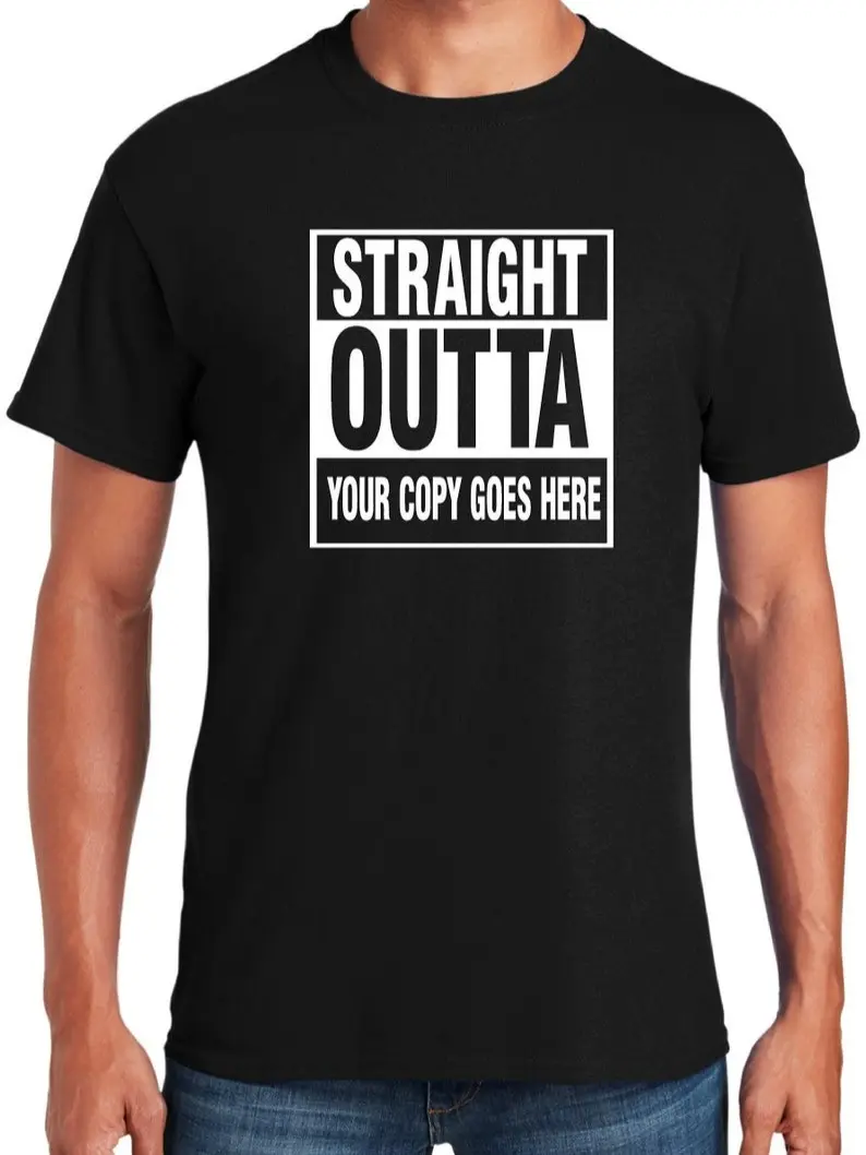 Straight Outta Personalized T-Shirt, Personalized shirt, Straight Outta Shirt