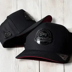 Hat Agricultor SnapBack Hat Black  Accents and Logo Design