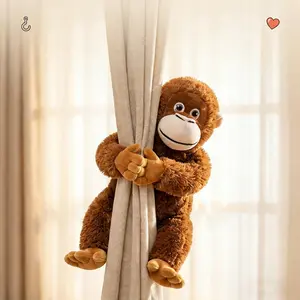 Lifelike Punch Monkey Plush Toy, Stuffed Animals for Kids, Perfect Birthday & Christmas Gift, Ideal Home Decor Addition