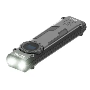 Krux 6.0 6000 Lumen Rechargeable Dial Tactical EDC Light with OLED Screen