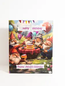 Birthday Gnome countdown Calendar Festive Surprise