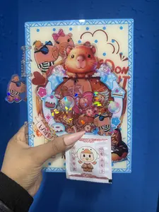 A5 SIZE acrylic shaker  custom notebook