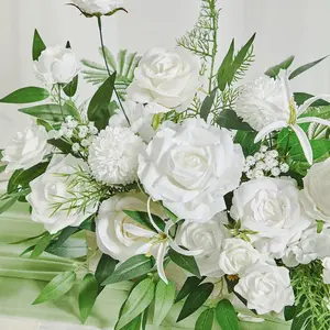 Boxed Artificial Flowers, Fake Rose for DIY Wedding Cake Home Decor, Realistic Flower Bouquets, Perfect for Weddings