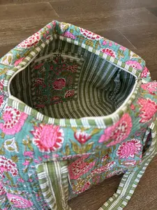 Gardenia Quilted Duffel