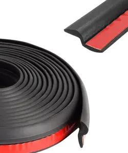 13FT Windshield Rubber Seal, Weather Stripping,Z Shape Windshield Trim, Accessories Windshields Seal,Self Adhesive Weatherstrip Seals Protector Guard Strip for  Window Door Engine Cover