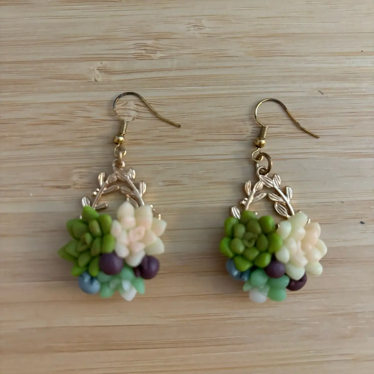 Succulent Earrings - Perfect for Any Occasion