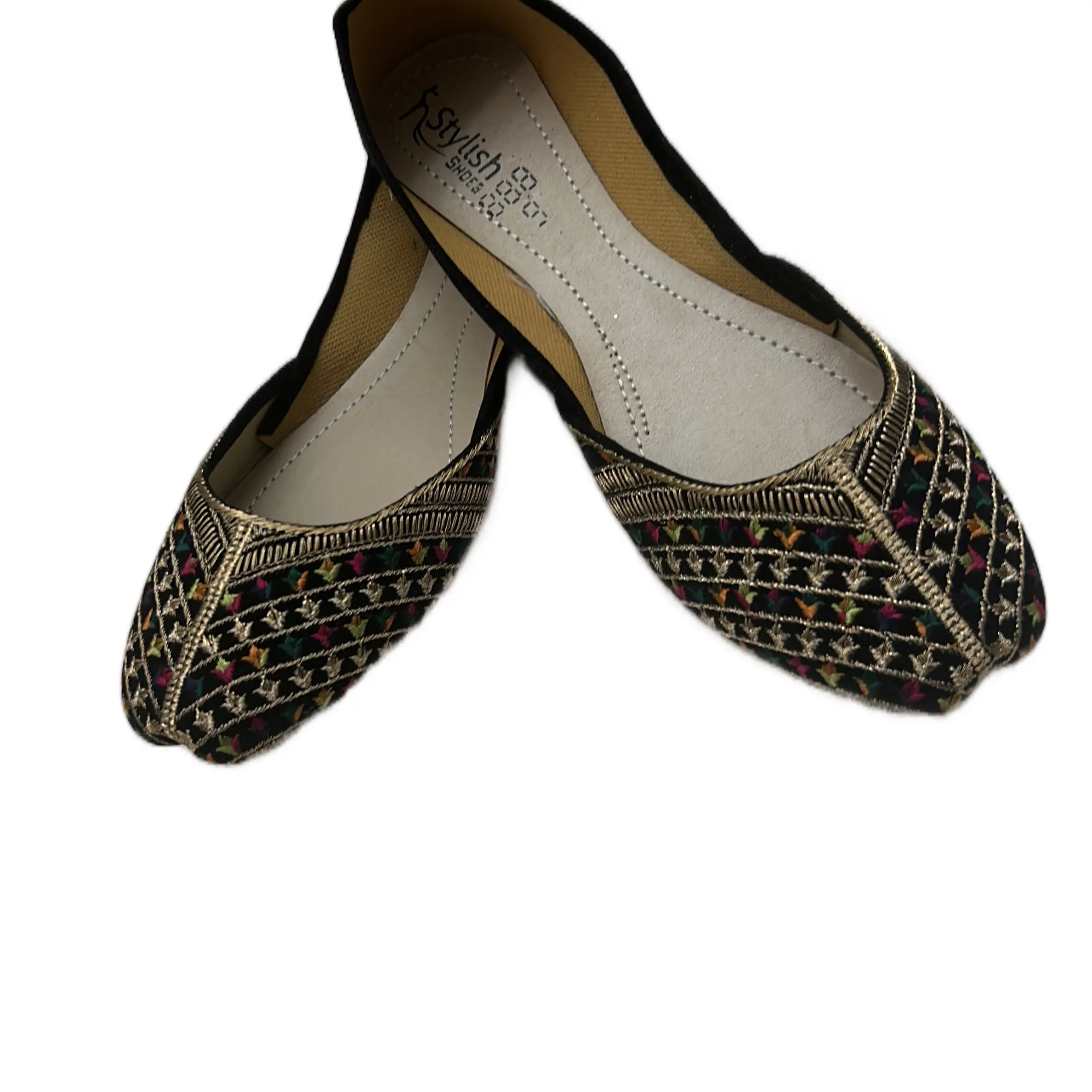 Pakistani Style Kussa Shoes for Women, Size 7 1/2 - Casual, Womenswear