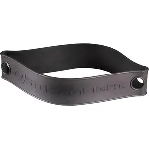 Black Rubber Helmet Strap