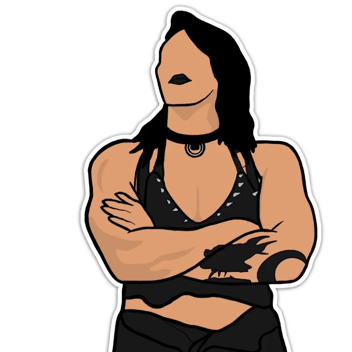 Rhea Ripley Sticker - TikTok Shop
