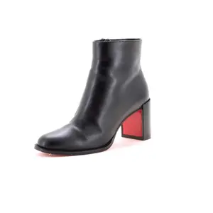 Pre-owned Christian Louboutin Women's Adoxa Ankle Boots Leather 70 by Rebag