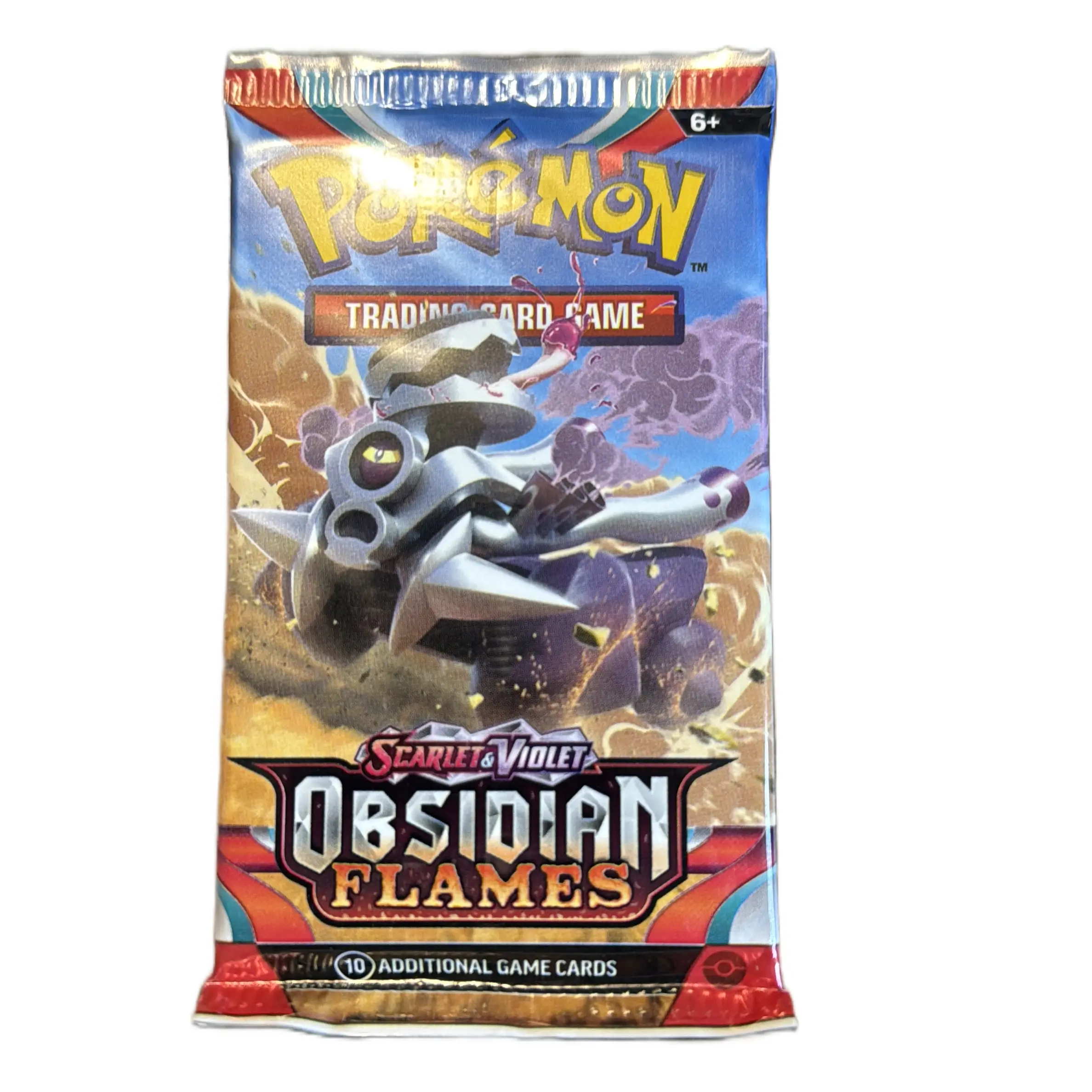 Pokemon Obsidian Flames Booster Pack - 10 Cards per Pack with Chasing Charizard & Geeta Secret Illustration Rares, Intricate Card Details, 10 Cards vi