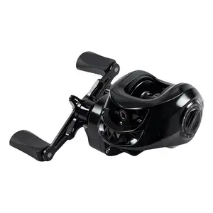 Beginner Water Drop Reel, 7.2:1 High Gear Ratio, 22 Lbs Max Brake Force, Low Profile Design, 12-Level Magnetic Brake System, Metal Line Cup/handle, Ideal for Lure Fishing