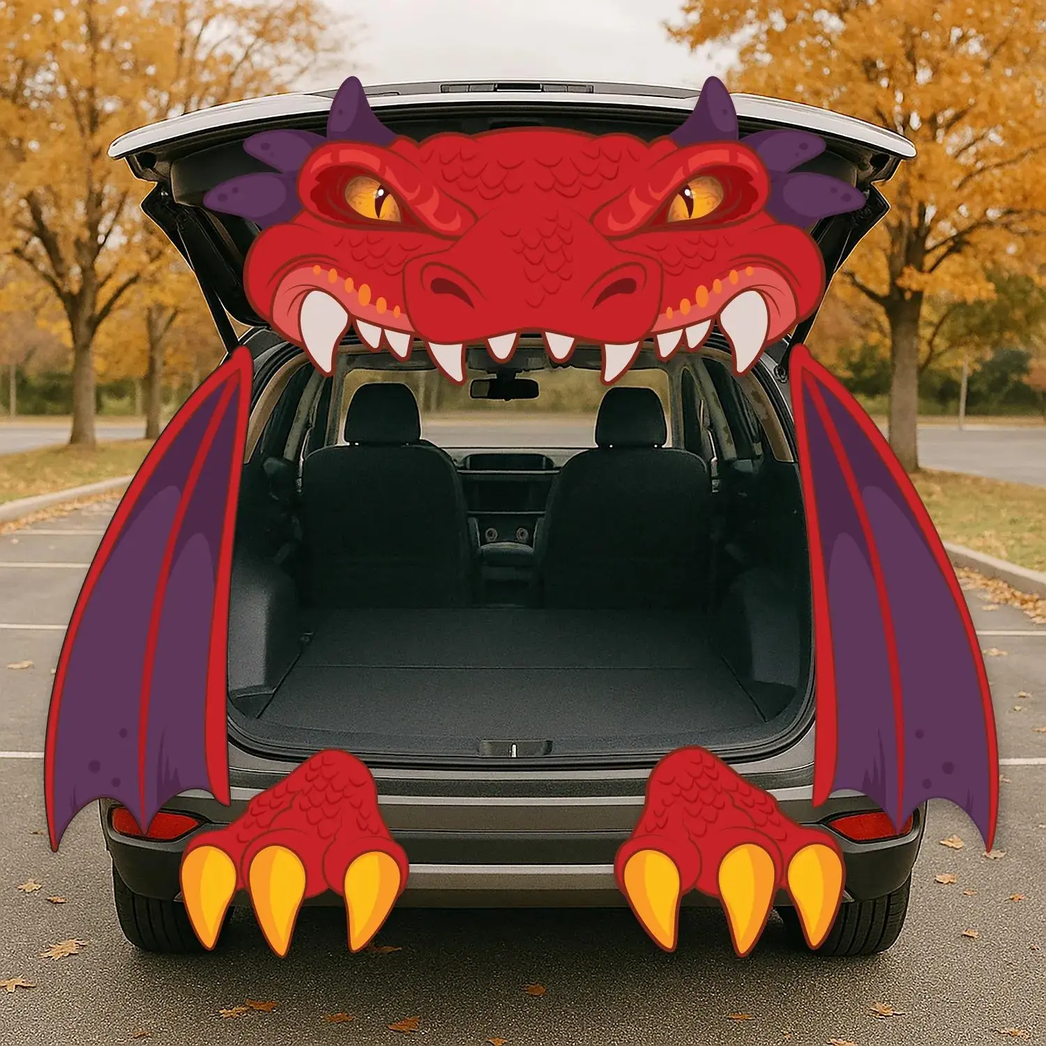 Value Dragon Trunk-or-Treat Cardstock Decorating Kit – 5 Pieces