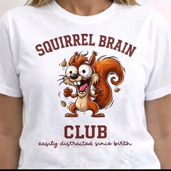 Squrrial brain shirt