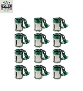 12 pcs Floor Anchor Pots Auto Frame Machines and Pulling Posts Anchoring pots